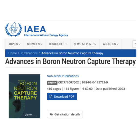 Book: “Advances in Boron Neutron Capture Therapy”