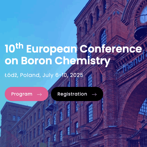 10th European Conference on Boron Chemistry